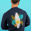Load image into Gallery viewer, Tropical Surf Crew Neck Fleece