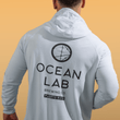 Load image into Gallery viewer, Ocean Lab Full Zip Hoodie - Arctic Blue