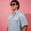 Load image into Gallery viewer, Fishing Shirt - Light Blue