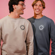 Load image into Gallery viewer, Crew Neck Sweatshirt - Taupe