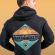 Load image into Gallery viewer, Ocean Sunset Fleece Hoodie