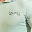 Load image into Gallery viewer, Beer'd Hopster Hooded Rashguard-Sage Green