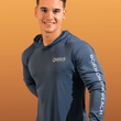 Load image into Gallery viewer, "I'm a Lover Not a Fighter" - Hooded Rashguard