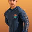 Load image into Gallery viewer, Ocean Sunset Hooded Rashguard