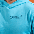 Load image into Gallery viewer, Ocean Lab Surfer's Hoodie - Island Blue