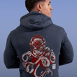 Load image into Gallery viewer, Diver Octopus Terry Hooodie