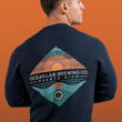 Load image into Gallery viewer, Ocean Sunset Crew Neck Fleece