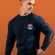 Load image into Gallery viewer, Ocean Sunset Crew Neck Fleece
