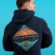 Load image into Gallery viewer, Ocean Sunset Fleece Hoodie