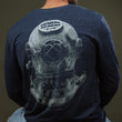Load image into Gallery viewer, Helmet Long Sleeve T-Shirt- Heather Navy