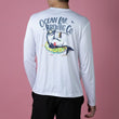Load image into Gallery viewer, IPA Chilling Shark Rashguard - White*
