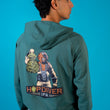 Load image into Gallery viewer, HopDiver Full Zip Hoodie - Teal*