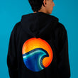Load image into Gallery viewer, Sunrise Wave Full Zip Hoodie*