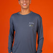 Load image into Gallery viewer, Bad to the Chrome Rashguard - Storm Blue Black*