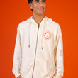 Load image into Gallery viewer, BOB Full Zip Hoodie - Ecru