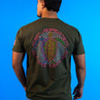 Load image into Gallery viewer, Retro Turtle Short Sleeve T-Shirt - Army Green
