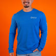 Load image into Gallery viewer, Motif Long Sleeve T-Shirt- Heather Royal