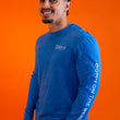 Load image into Gallery viewer, Motif Long Sleeve T-Shirt- Heather Royal