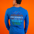 Load image into Gallery viewer, Motif Long Sleeve T-Shirt- Heather Royal
