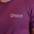 Load image into Gallery viewer, Tropical Surf Short Sleeve T-Shirt - Berry