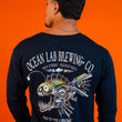 Load image into Gallery viewer, Bad To The Chrome Long Sleeve T-shirt - Midnight