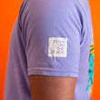 Load image into Gallery viewer, Tropical Surf Short Sleeve T-Shirt - Alpine Aster