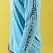 Load image into Gallery viewer, IPA Chilling Shark Hooded Rashguard - Ocean Mist*