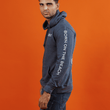 Load image into Gallery viewer, Amber Sunset Terry Hoodie - Heather Blue