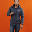 Load image into Gallery viewer, Amber Sunset Terry Hoodie - Heather Blue