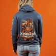 Load image into Gallery viewer, Amber Sunset Terry Hoodie - Heather Blue