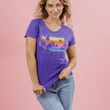 Load image into Gallery viewer, Beats Short Sleeve Heather Ladies Tee- Heather Purple