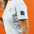 Load image into Gallery viewer, Ocean Motion Cropped Ladies Tee