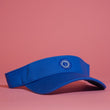 Load image into Gallery viewer, Blue Logo Patch Visor -Royal Blue