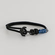 Load image into Gallery viewer, Black Anchor Bracelet