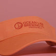 Load image into Gallery viewer, Embroidered Logo Visor - Coral