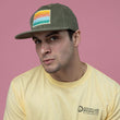 Load image into Gallery viewer, Ocean Lab 5 Panel Corduroy Cap - Olive