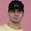 Load image into Gallery viewer, Rectangular Patch Visor - Black