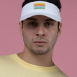 Load image into Gallery viewer, Sunset Patch Visor - White