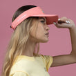 Load image into Gallery viewer, Sunset Patch Visor - Coral