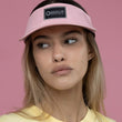 Load image into Gallery viewer, Rectangular Patch Visor - Pink
