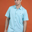 Load image into Gallery viewer, Camp Shirt - Aqua