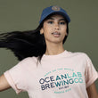Load image into Gallery viewer, Ocean Lab Organic T-Shirt - Cameo Pink