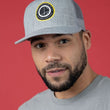 Load image into Gallery viewer, Flat Bill Trucker Cap - Grey