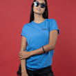 Load image into Gallery viewer, Follow The Sun Short Sleeve T-Shirt - Heather Royal