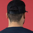 Load image into Gallery viewer, Flat Bill Trucker Cap - Black