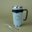 Load image into Gallery viewer, Tumbler Set 20oz - Powder Blue