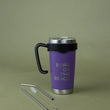 Load image into Gallery viewer, Tumbler Set 20oz - Purple
