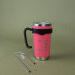 Load image into Gallery viewer, Tumbler Set 20oz - Neon Pink
