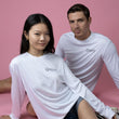 Load image into Gallery viewer, Flowers & Lines Turtle Rashguard - White