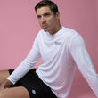 Load image into Gallery viewer, Flowers & Lines Turtle Rashguard - White